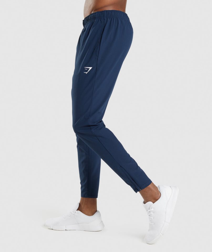 Men's Gymshark Arrival Woven Jogger Navy | NZ 3ADJYF